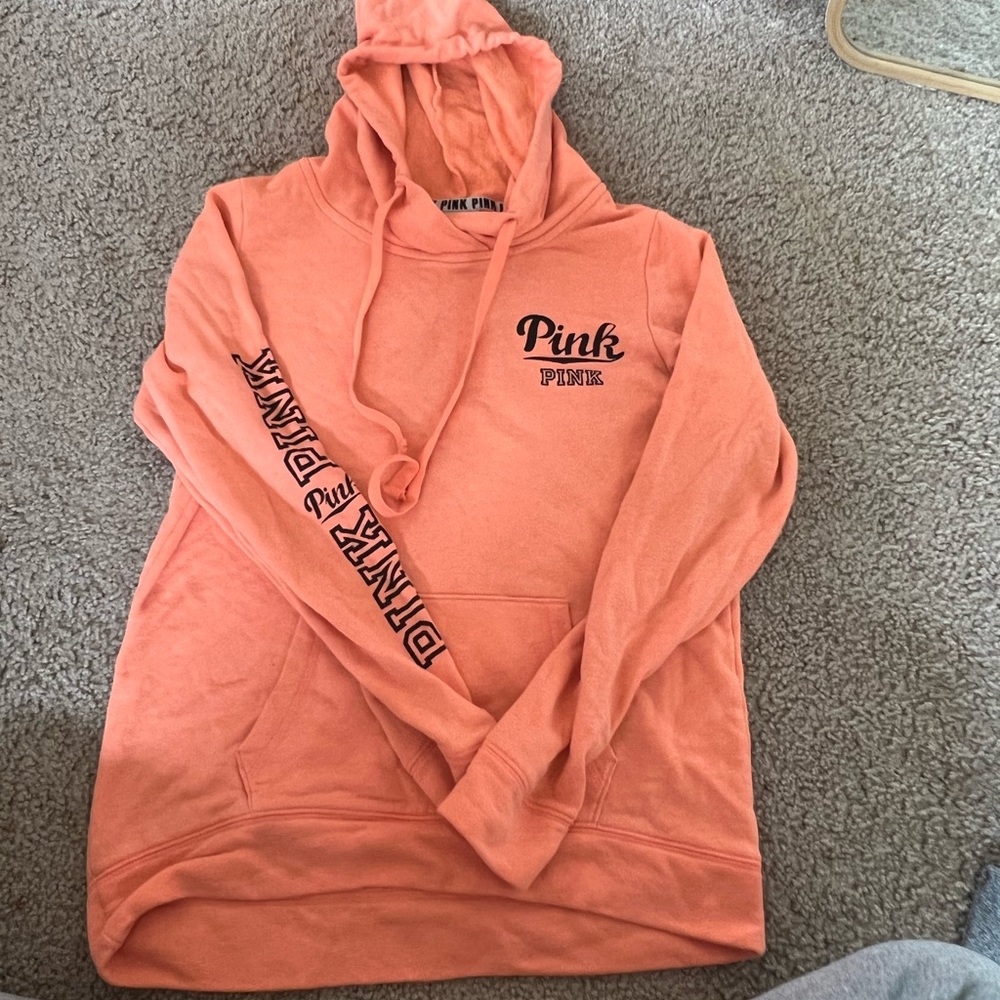 Pink hoodie
